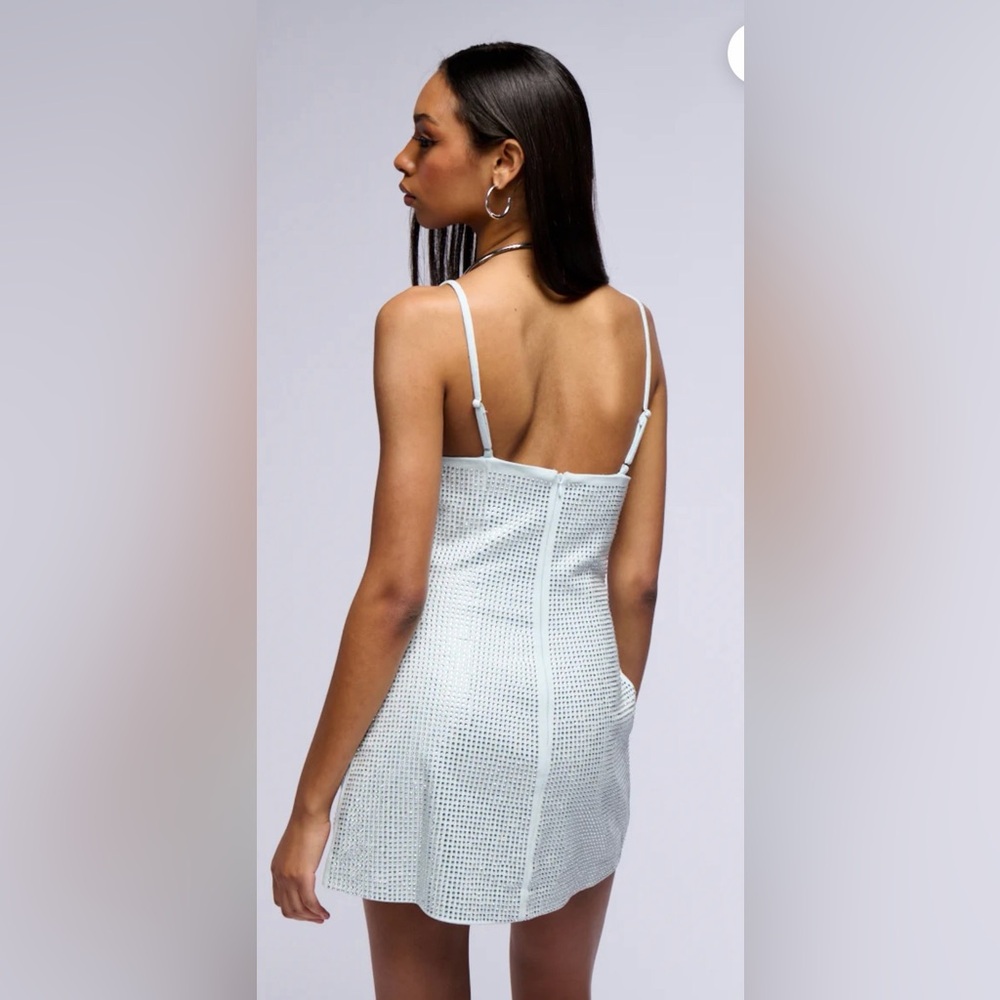 DIAMONDS ARE A GIRLS BEST FRIEND MINI DRESS - Picture 4 of 6